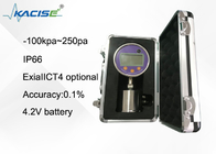 Precisão 0,1% da altura do sensor da pressão da precisão do LCD Digital para a água do óleo