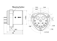 Acelerômetros de quartzo de alta precisão para sistemas de navegação inercial com Bias≤5mg