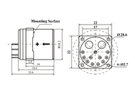 Sensor de acelerômetro de alta resolução e limiar ≤ 5 μG para detecção precisa de movimento