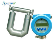 Medidor de fluxo do fuel-óleo da elevada precisão, medidor de fluxo do gás de Coriolis com exposição do LCD