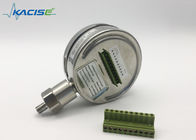 De IP65 24V da sobrecarga da elevada precisão calibre 200% de pressão 4 - 20mA exposição de diodo emissor de luz de 0,56 polegadas