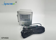 Exposição em linha do LCD de uma comunicação do sensor RS485 da qualidade de água do tratamento de águas residuais da cultura aquática da elevada precisão do pH ORP GPRS