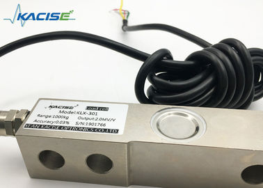 Sensor compacto do peso do calibre de tensão da pilha de carga da compressão do feixe da tesoura/aço de liga