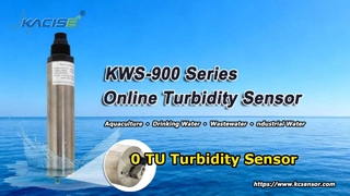 Vídeos de calibração on-line do sensor de turbidez da série KWS-900