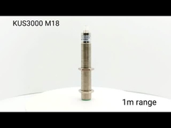 M18 Transdutor de Distância Ultrasônico, Sensor de Distância de Alta Precisão alcance 1000mm