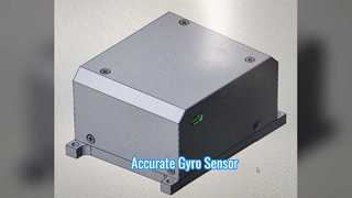Sensor giroscópio de desempenho confiável e compacto