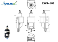 Analisador em linha da turbidez da baixa escala KWS-901 com elevada precisão do limite de detecção