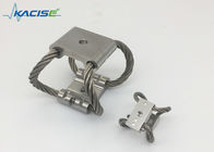 Isolador de vibração de aço inoxidável da corda de fio do anti impacto para a maquinaria industrial
