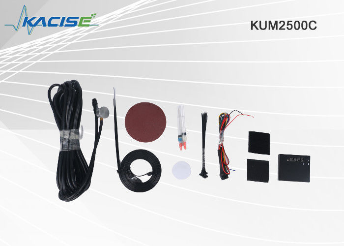 Sensor de nível do tanque de combustível por ultra-som KUM2500C com resolução de medição de 0,1 mm, proteção IP67 e interface RS232/RS485/TTL/4-20mA