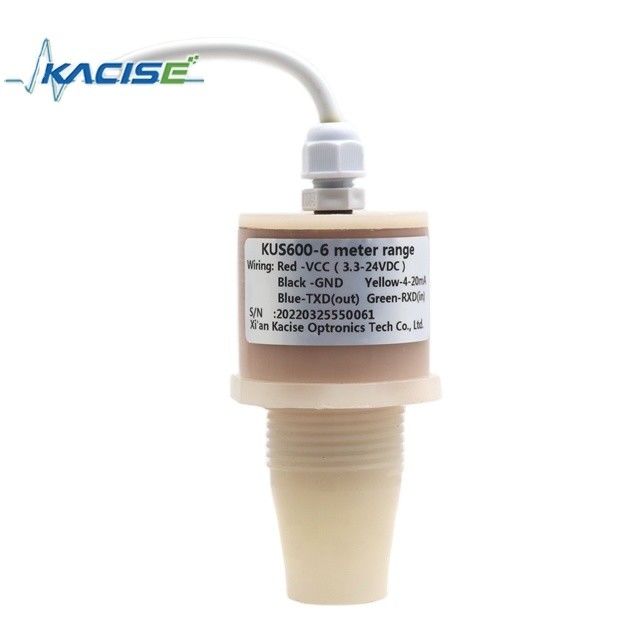 Sensor de nível de ultra-som de saída RS485 com baixa potência de 3,3 V e resistente à água IP68 para piscina de resíduos