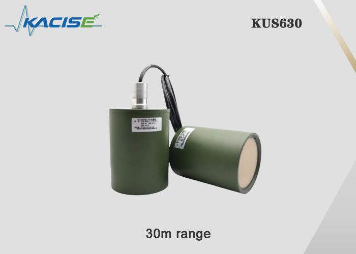 Sensor de nível do tanque de água por ultra-som KUS630D com alcance de 30 m IP68 à prova d'água e PVDF anti-corrosão