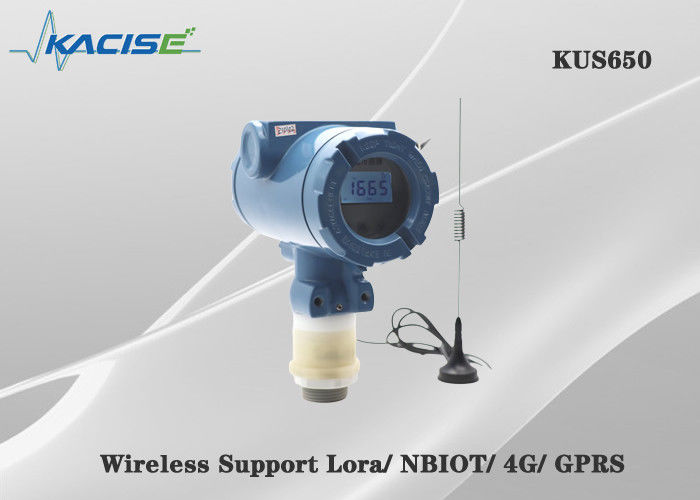 KUS650A Sensor de Nível Ultrassônico Sem Fio de Alcance de 3m com Proteção IP68 e Saída 4G/Lora/GPRS/NB para Medição de Nível de Líquido