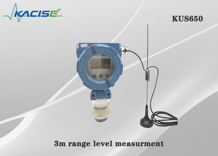 KUS650A Sensor de Nível Ultrassônico Sem Fio de Alcance de 3m com Proteção IP68 e Saída 4G/Lora/GPRS/NB para Medição de Nível de Líquido