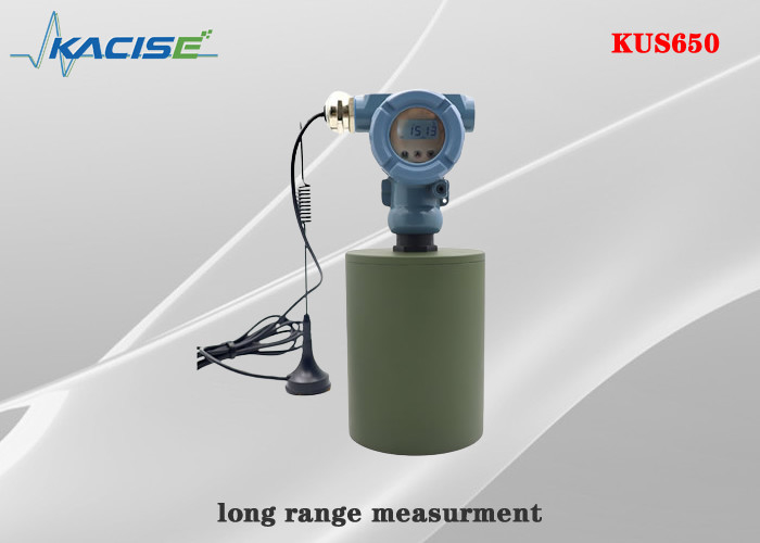 KUS650 sensor de nível ultrassônico sem fio de grande alcance com 4G/Lora/GPRS/NB