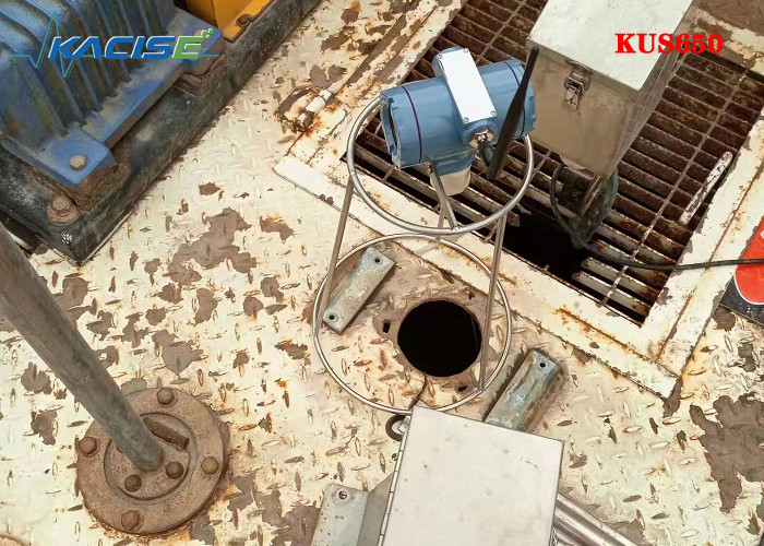KUS650 sensor de nível ultrassônico sem fio de grande alcance com 4G/Lora/GPRS/NB