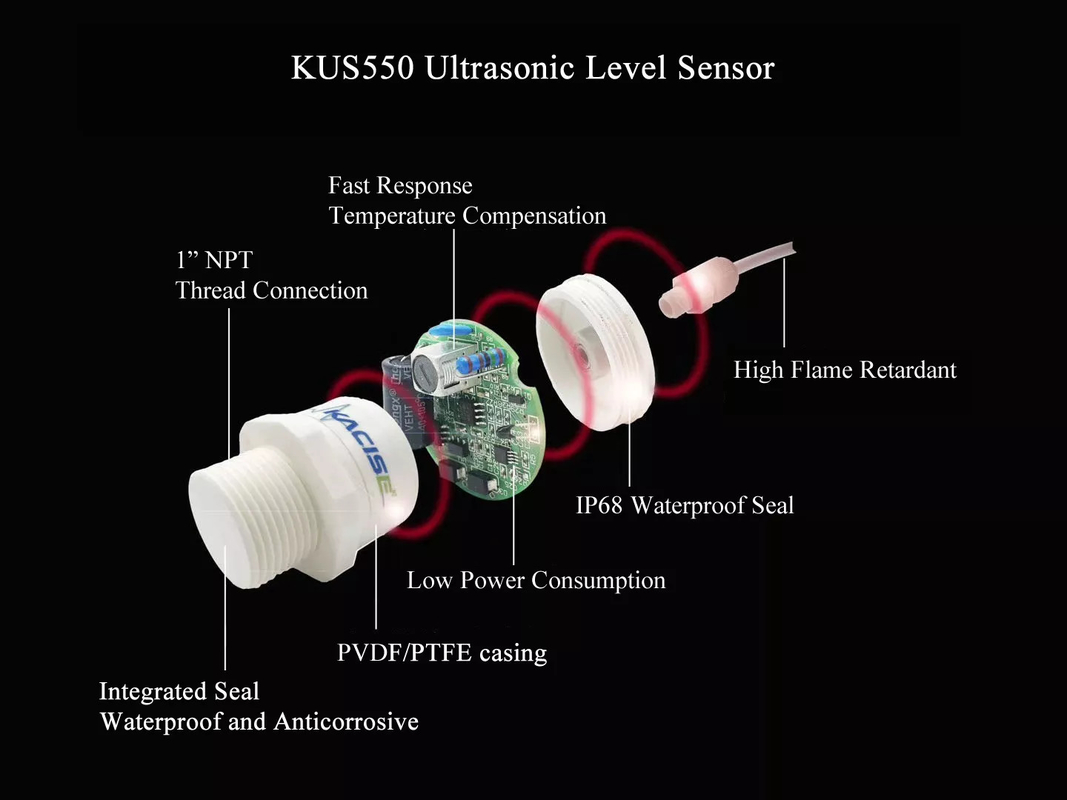 KUS550 aplica-se ao sensor inteligente de lixo/carro de baixa potência e bom desempenho