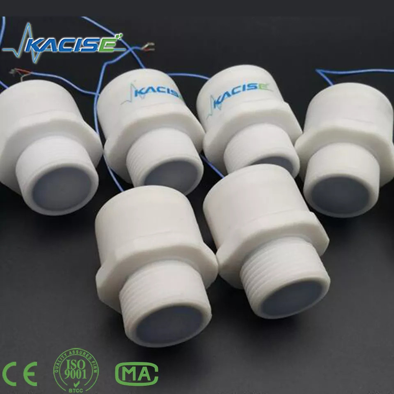 Sensor de nível de água de saída RS485 Piscina de esgoto PTFE Transdutor ultrassônico inteligente de 20 khz de baixo custo