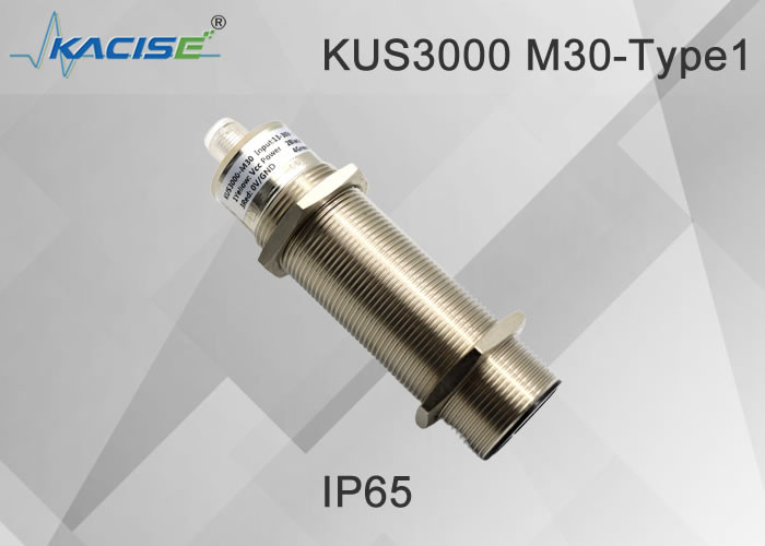 O mais vendido KUS3000 M30-Type1 Sensor de nível ultrassónico inteligente de 2 metros para a indústria com precisão ≤1 %