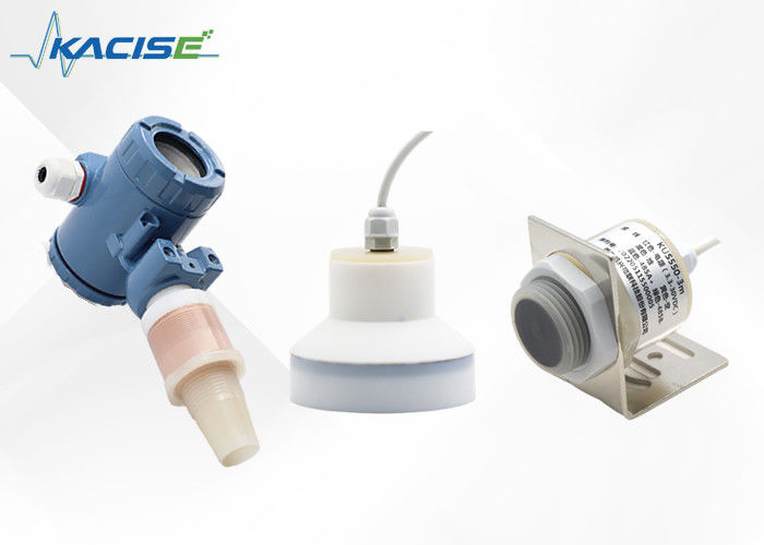 Sensor de nível ultrasônico PVDF resistente à corrosão KUS com alta precisão e compensação de temperatura