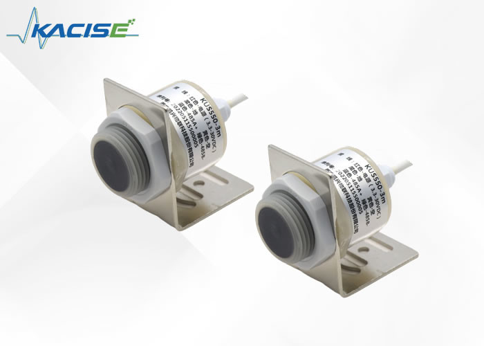 KUS resistente à corrosão PVDF/PTFE sensor de distância de nível ultrassônico na indústria alimentícia/médica/química