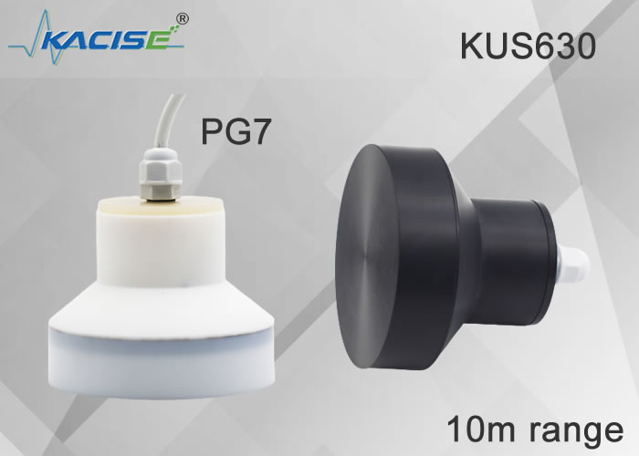 Sistema de monitoramento de sensor de nível de água ultrassônico KUS630 de detecção de 8 metros e baseado em uart