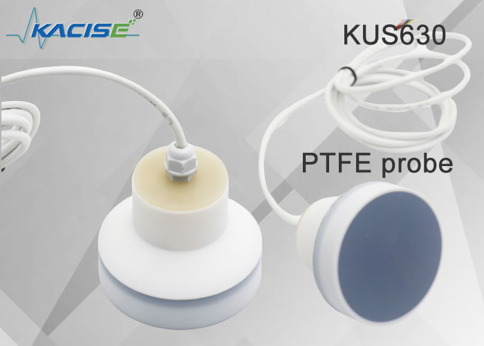Sensor ultrassônico de nível de líquido com proteção IP68 de material PVDF de alcance de 12 metros para aplicações industriais