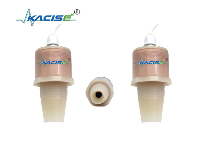 Sensor ultrassônico inteligente PVDF 5m Medidor ultrassônico de nível de água RS485 sensor de nível líquido de saída