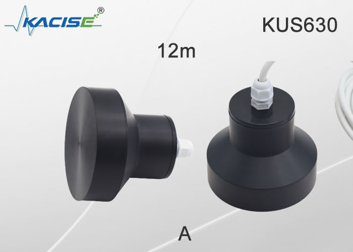 Medidor de nível ultrasónico de 24 V da série KUS630 com interface RS-485 para medição sem contacto