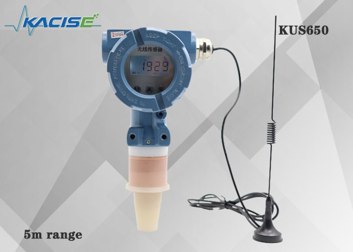 Sensor de nível ultrassônico sem fio e baixa potência da série KUS650 com 4G/Lora/GPRS/NB