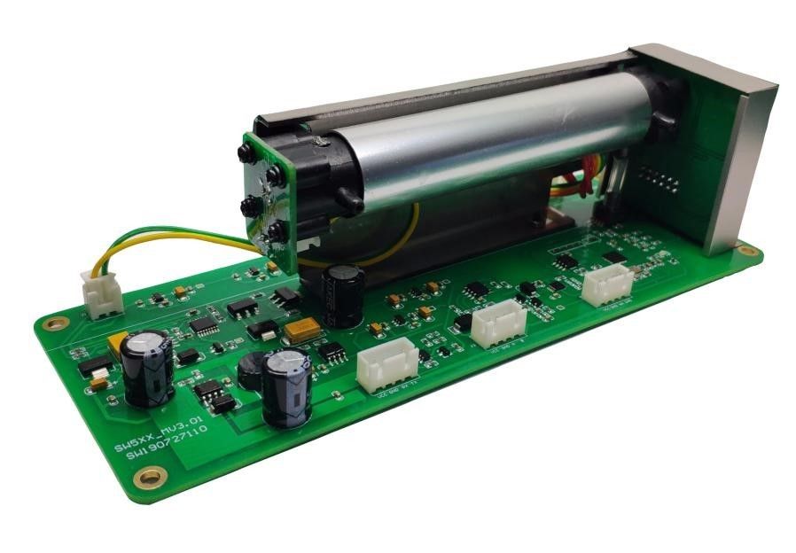 Sensor de gases de hidrocarbonetos infravermelhos 0~5000 ppm Sensor NDIR CH4 com compensação de vias ópticas duplas