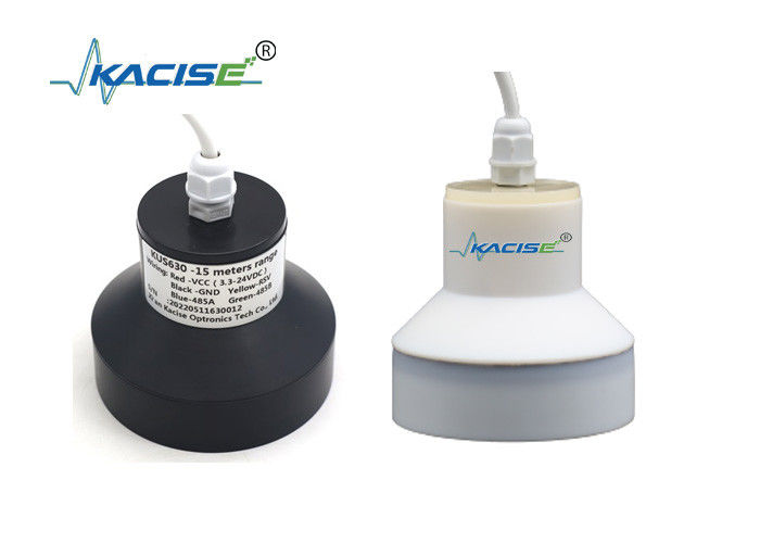 Sensor de nível de água ultra-sônico sem contacto de 15 m com saída RS485 Proteção IP68 Resistente à corrosão Alta sensibilidade