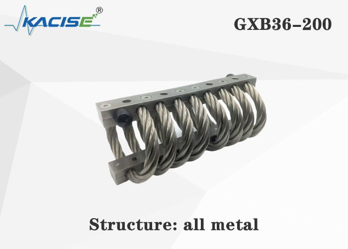 Isolador de cabo de aço helicoidal antichoque GXB36-200 com absorção de energia e isolamento de vibração