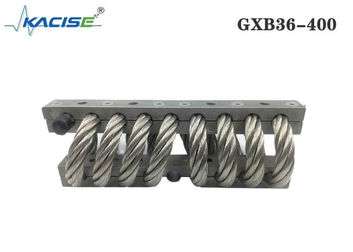 Isolador de cabo de aço helicoidal antichoque GXB36-400 para absorção de energia e isolamento de vibração