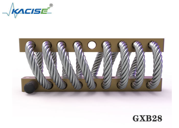 Isolador de vibração de corda de arame SS304 com frequência de ressonância de 5-10 Hz e isolamento de três planos para equipamentos de máquinas-ferramenta