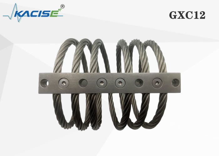 O isolador de vibração direcional da corda de fio de GXC12 Omni choca o absorção da rigidez não linear