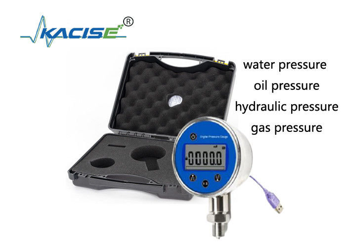 Medidor de pressão hidráulica de armazenamento digital de alta precisão IP66 com sensor de pressão de precisão