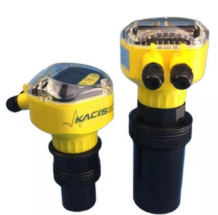 Sensor de nível ultrasônico de alcance de 10 m com saída de 4-20 mA para controle automático do medidor de nível de água