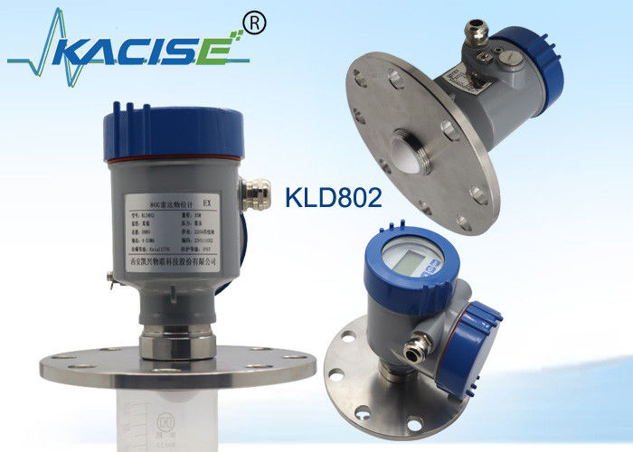 Sensor de nível de radar FMCW sem contato de 80 GHz com precisão de 1 mm e proteção IP67 para tanques de armazenamento de lama
