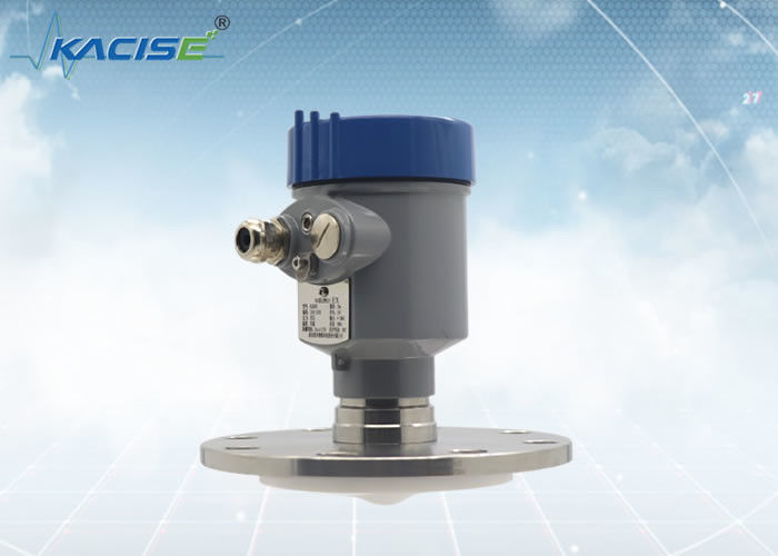 Transmissor de nível de radar FMCW anti-corrosivo de 80 GHz com saída de 4-20mA para tanque de água de óleo de combustível diesel