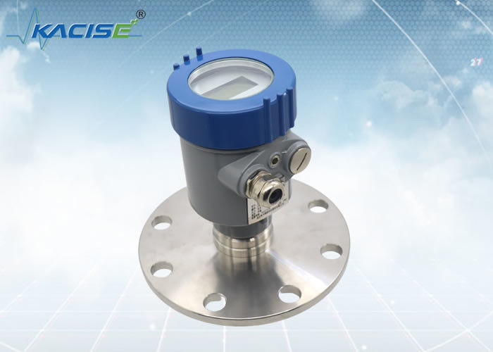 Transmissor de nível de radar FMCW anti-corrosivo de 80 GHz com saída de 4-20mA para tanque de água de óleo de combustível diesel