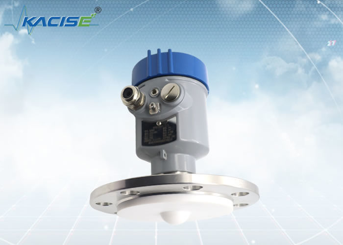 Transmissor de nível de radar FMCW anti-corrosivo de 80 GHz com saída de 4-20mA para tanque de água de óleo de combustível diesel