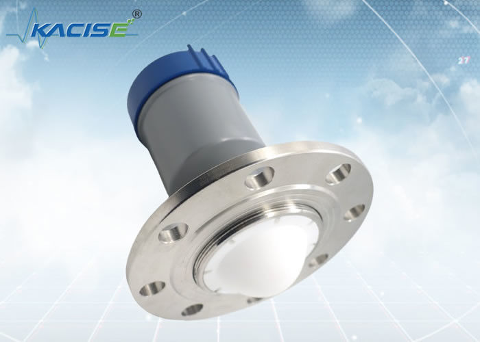 Sensor de nível de radar KLD804 de 80 GHz com antena PTFE e proteção IP67 para líquidos altamente corrosivos