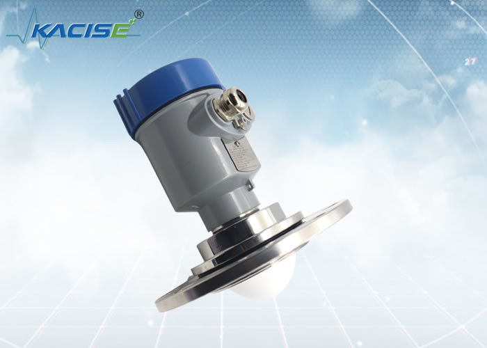 Sensor de nível de radar KLD804 de 80 GHz com antena PTFE e proteção IP67 para líquidos altamente corrosivos