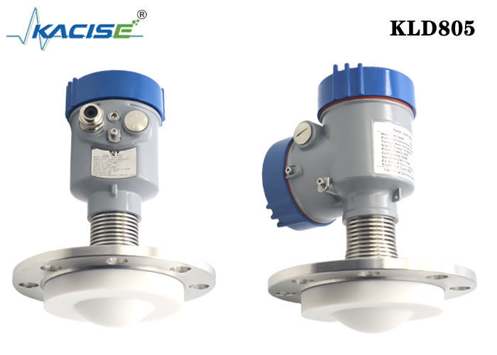 Instrumentos de medição de nível de radar KLD805 80G para ambientes de alta temperatura e alta pressão com antena PTFE
