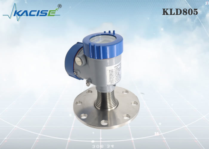 Instrumentos de medição de nível de radar KLD805 80G para ambientes de alta temperatura e alta pressão com antena PTFE