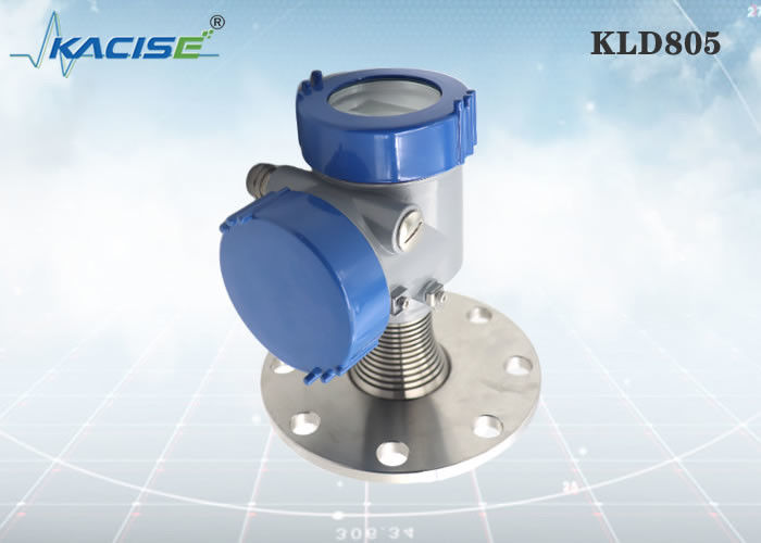 Instrumentos de medição de nível de radar KLD805 80G para ambientes de alta temperatura e alta pressão com antena PTFE