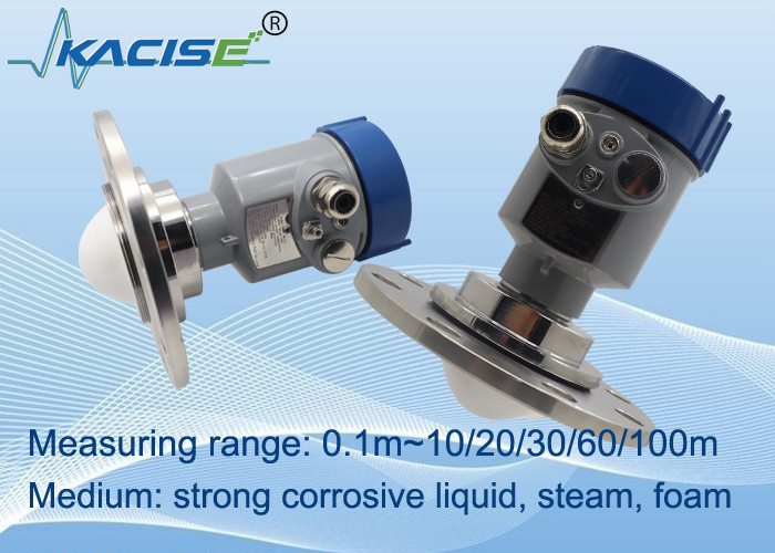 Kacise OEM Compact Radar Level Sensor Transmitter 80G 60m Radar Level Gauge com IP67