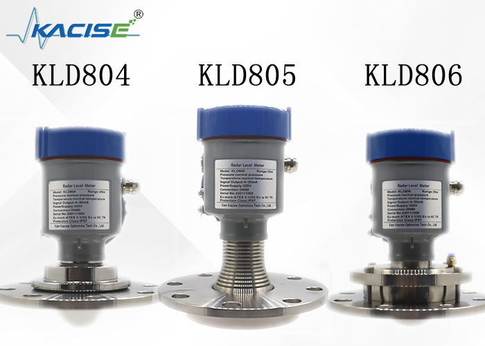 KLD800 ponto cego pequeno do tamanho da antena do calibre nivelado PTFE do radar da série 80G