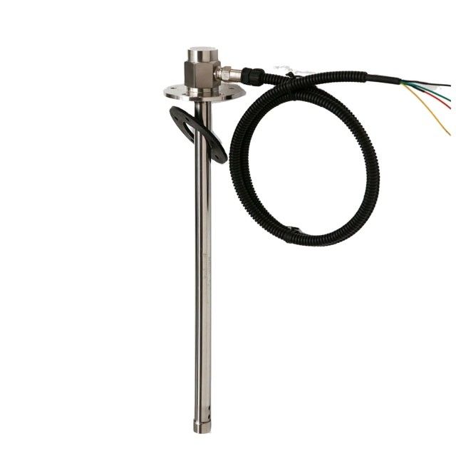 Sensor de nível de combustível de aço inoxidável GXRS609 para caminhões com proteção IP67 e comprimento 170-2000 mm