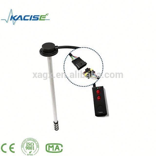 Sensor de nível de combustível de alta precisão de 0,25% de capacidade com resistência a temperaturas de -50 ~ 250 °C e montagem de flange SAE de 5 raios para rastreamento GPS